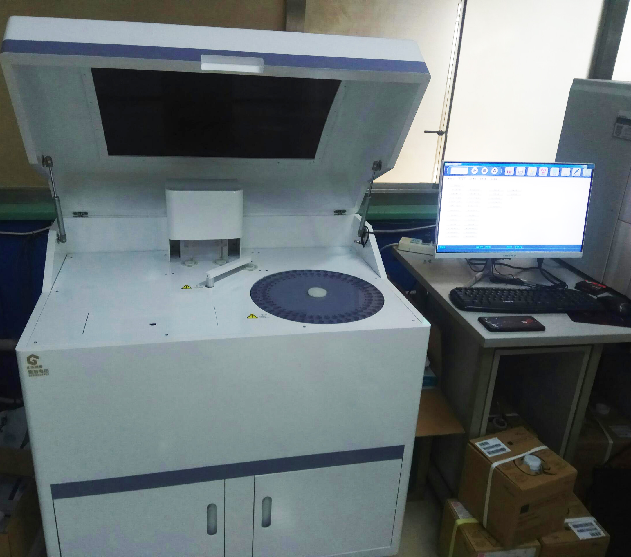 全自动星空体育投入前郭县医院检验工作 全自动星空体育投入前郭县医院检验工作